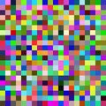 Seamless pattern with colorful squares. Vector