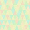 Seamless Pattern of Colorful Triangles