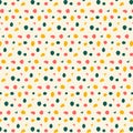 Seamless pattern with abstract colored blots Royalty Free Stock Photo