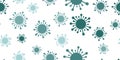 Seamless pattern coronavirus Royalty Free Stock Photo