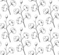 Seamless pattern. Cotton