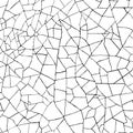 Seamless pattern.The cracks texture white and black. Royalty Free Stock Photo