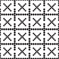 A seamless pattern crosses