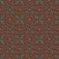 Seamless pattern of curved lines on a background of the crumpled paper