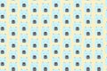 Seamless pattern with cute pastel bear face. Vector illustration sleepy cute bear. Design for children, print on fabric