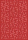 Seamless pattern of cute red dragons. Vector illustration. Royalty Free Stock Photo