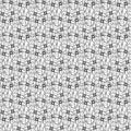 Seamless pattern with cute small flowers. Black and white. Seamless pattern can be used for wallpaper, pattern fills, web page Royalty Free Stock Photo
