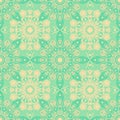 Seamless pattern. Decorative pattern in beautiful colors. Vector background Royalty Free Stock Photo