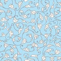 Rumi Iznik Seamless Pattern