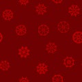 Seamless pattern with dharmachakra