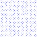 Seamless pattern of diagonal rows, blurred blue balls different sizes