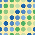 Seamless Pattern Of Different Shades Dots Forming Diagonal Stripes