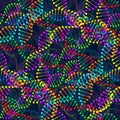 Seamless pattern of DNA molecules. Biochemistry, Health.