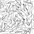 Seamless pattern with doodle arrows Royalty Free Stock Photo
