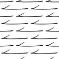 Seamless pattern with doodle arrows Royalty Free Stock Photo