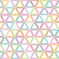 Seamless pattern - dotted triangles