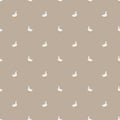 seamless pattern of ducks on a beige background. elegant pattern for printing on children's fabrics in a rustic boho