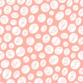 Seamless pattern with English cursive letters.