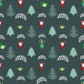 Seamless pattern. EPS 10 illustration. used for printing, websites, design, ukrasheniayya, interior, fabrics, etc. Christma Royalty Free Stock Photo