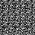 Seamless pattern of equilateral triangles