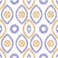 Seamless pattern in ethnic style. Geometric texture. Royalty Free Stock Photo