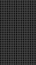 Dark grey dot pattern seamless circle grid textured wallpaper background Royalty Free Stock Photo