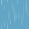 Seamless pattern. Falling drops. Light drops on a blue background. Abstract.