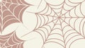 Seamless Pattern of Intricate Spider Web Texture, vector design Generative AI Royalty Free Stock Photo
