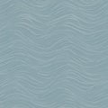 A seamless pattern featuring light blue wavy lines on a slightly darker blue background. Royalty Free Stock Photo