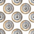 Vintage Clockwork Pattern - Timeless Gears and Cogs Design Royalty Free Stock Photo