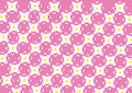 Seamless pattern from field chamomiles and hearts on a pink backgroundÃÅ½ Vector illustration.