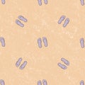 Seamless pattern flip flops background. Royalty Free Stock Photo