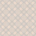 Seamless pattern with floral asian ornament. Abstract ornamental texture. Artistic diagonal flourish tile background in arab Royalty Free Stock Photo