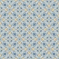 Seamless pattern with floral asian ornament. Abstract ornamental texture. Artistic diagonal flourish tile background in arab