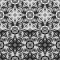 Seamless pattern - floral lace ornament Royalty Free Stock Photo