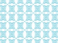 seamless pattern with flowers of blue shade on a white background Royalty Free Stock Photo