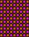 Seamless star pattern with design Royalty Free Stock Photo
