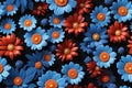 seamless pattern with flowersseamless pattern with flowers
