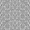 Seamless pattern with geometric shapes and symbols