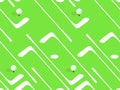 Seamless pattern with golf clubs and balls on a green field. Golf club and golf ball in minimalist style. Design of typography, Royalty Free Stock Photo