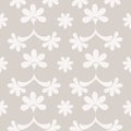 Seamless pattern with gray elements