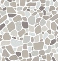 Seamless pattern gray stone floor Royalty Free Stock Photo