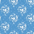 Seamless pattern, great design for wedding decoration Wedding, Valentines Day, love