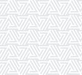 Seamless pattern with grey geometrical shapes