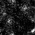 Seamless pattern in grunge style. Ink splashes. Black and white Royalty Free Stock Photo