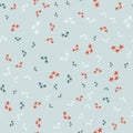 Seamless pattern with hand drawn doodle stars