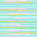Seamless pattern with hand drawn futuristic bright stripes