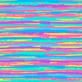 Seamless pattern with hand drawn futuristic bright stripes