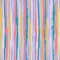 Seamless pattern with hand drawn futuristic bright stripes