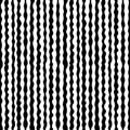 Seamless pattern, hand drawn vertical wavy lines Royalty Free Stock Photo